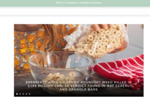 glyphosate in oat meal cereal