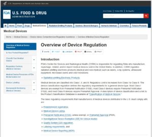 FDA medical device approval