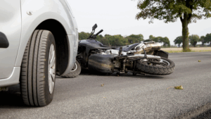 Serious Injuries in Motorcycle-Vehicle Collision at Baseline & Hardy